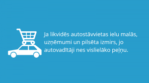 Ja likvidēs autostāvvietas ielu malās, uzņēmumi un pilsēta izmirs, jo autovadītāji nes vislielāko peļņu.