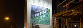 Plakāts “Stāvvieta var būt par brīvu vai brīva”