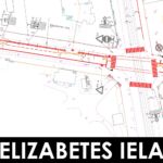 Elizabetes ielā izdarīts tikai pusdarbs - nav iekrāsotas velojoslas abos ielas virzienos, kā bija paredzēts oriģinālajā projektā...